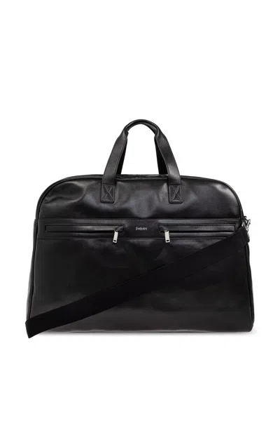 Saint Laurent Carry-on Bag Camp Maxi In Black