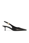 Saint Laurent Casanova Kitten Heel In Black