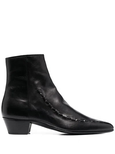 Saint Laurent Casey 40 Zip B Canguro Anilina