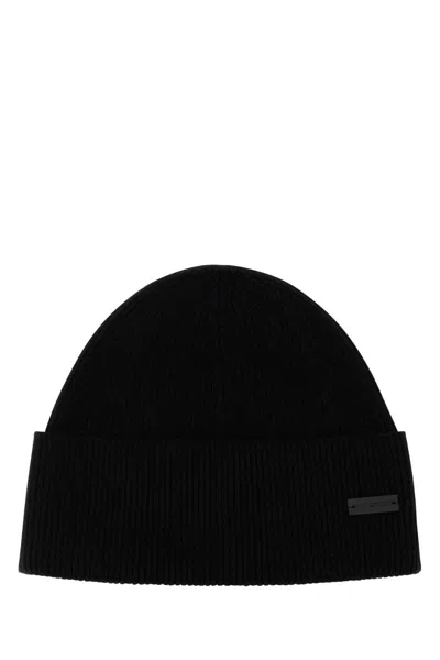 Saint Laurent Cashmere Beanie In Black