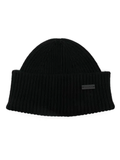 Saint Laurent Cashmere Beanie In Black