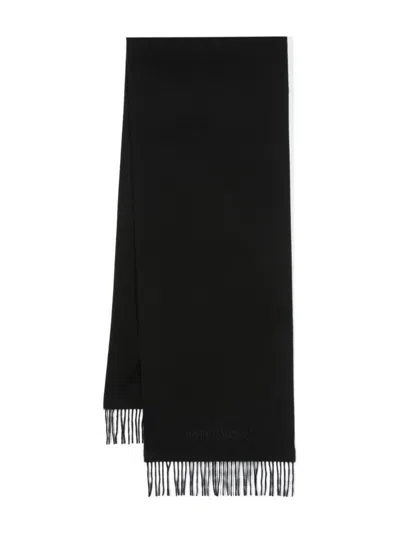 SAINT LAURENT SAINT LAURENT CASHMERE FRINGED SCARF