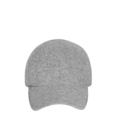 SAINT LAURENT SAINT LAURENT KNIT BASEBALL CAP IN CASHMERE