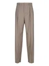 Saint Laurent Cashmere Pants In Gray