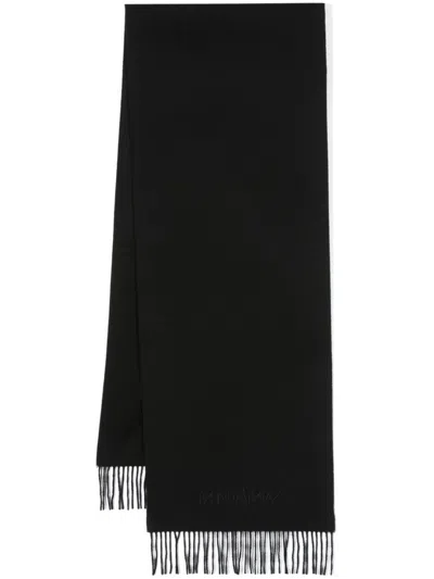 Saint Laurent Cashmere Scarf In Black
