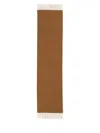 Saint Laurent Women Cashmere Scarf In Beige