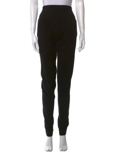 Pre-owned Saint Laurent Cashmere Skinny Leg Pants W/ Tags In Black