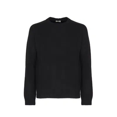 Saint Laurent Cashmere Sweater In Black