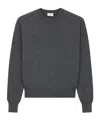 Saint Laurent Cashmere Sweater In Gray