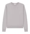 Saint Laurent Cashmere Sweater In Gray