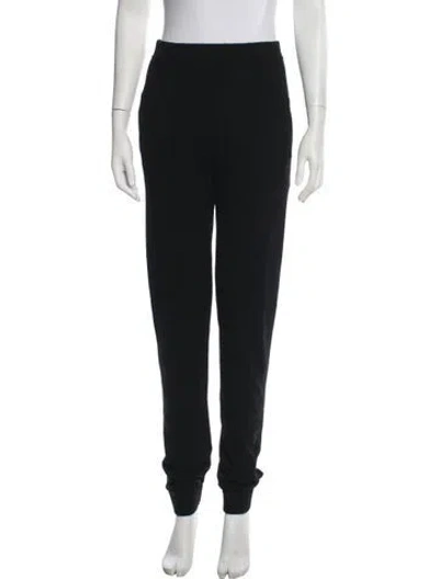 Pre-owned Saint Laurent Cashmere Sweatpants In Black