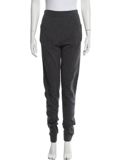 Pre-owned Saint Laurent Cashmere Sweatpants W/ Tags In Gray