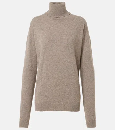 SAINT LAURENT CASHMERE TURTLE-NECK SWEATER