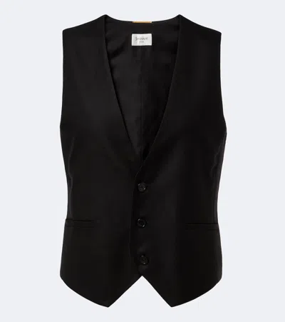 Saint Laurent Cashmere Vest In Black