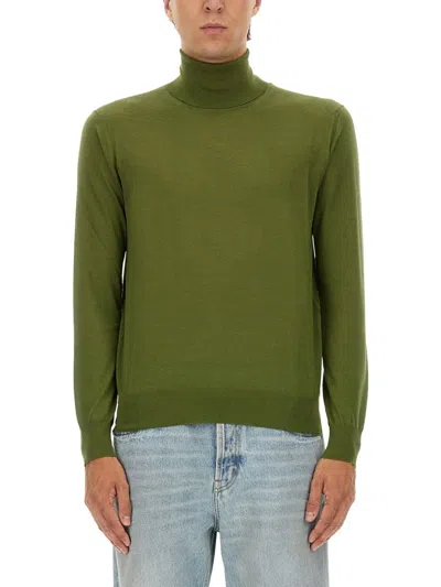SAINT LAURENT SAINT LAURENT CASHMERE, WOOL AND SILK TURTLENECK