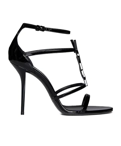SAINT LAURENT SAINT LAURENT CASSANDRA OPEN TOE SANDALS