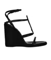Saint Laurent Cassandra Espadrilles In Black