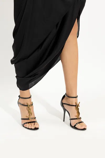 SAINT LAURENT SAINT LAURENT ‘CASSANDRA’ HEELED SANDALS