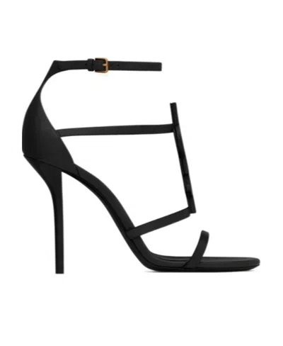SAINT LAURENT SAINT LAURENT CASSANDRA STRAPPY HEELED SANDALS