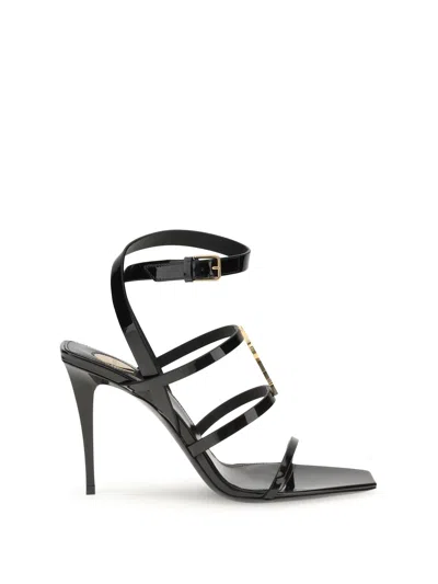 SAINT LAURENT CASSANDRA SANDALS