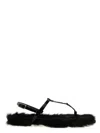 Saint Laurent Cassandra Flat Sandal