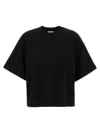 Saint Laurent Women's Cotton Piqué Cassandre T-shirt In Black