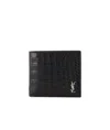 Saint Laurent Cassandra Wallet In Black