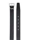 Saint Laurent Cassandras Belt Accessories In Black