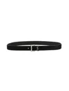 Saint Laurent Cassandras Belt In Black