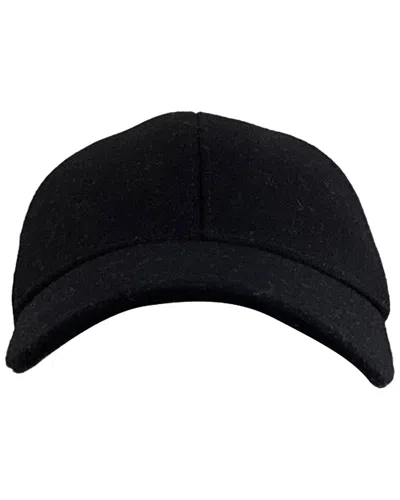 Saint Laurent Cassandre Baseball Hat (authentic Pre-loved) In Black