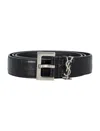 Saint Laurent Belts In Black