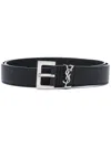 Saint Laurent Cassandre Belt Square Buckle Accessories