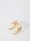 Saint Laurent Cassandre Bracelet In Gold
