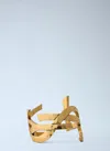 Saint Laurent Cassandre Bracelet In Gold