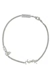 Saint Laurent Cassandre Bracelet In Metallic