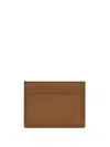 Saint Laurent Men's Card Holder Cassandre In Brown
