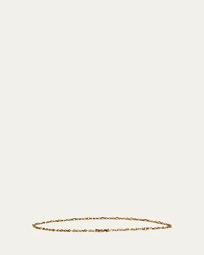 Saint Laurent Cassandre Chain Belt In Gold
