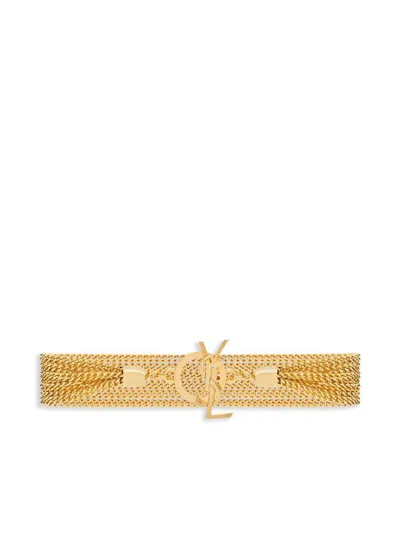 SAINT LAURENT SAINT LAURENT CASSANDRE CHAIN BRACELET