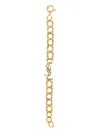Saint Laurent Cassandre Chain Bracelet In Gold
