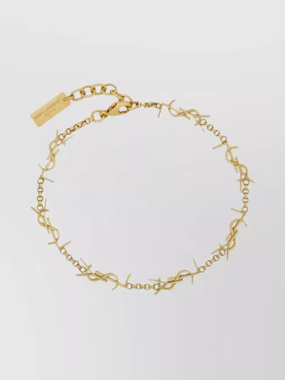 SAINT LAURENT CASSANDRE CHAIN BRACELET