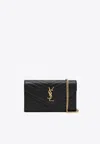 Saint Laurent Cassandre Chain Clutch Bag