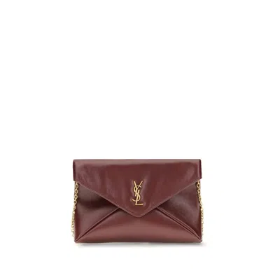 Saint Laurent Cassandre Chain Clutch Women's Bag