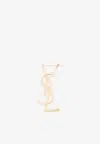 Saint Laurent Cassandre Chunky Logo Single Earring In Gold