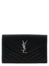 Saint Laurent Cassandre Clutch Black In Black