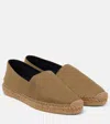 Saint Laurent Espadrille In Gabardine In Brown