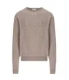 SAINT LAURENT SAINT LAURENT CASSANDRE CREWNECK JUMPER