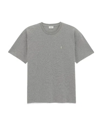 SAINT LAURENT SAINT LAURENT CASSANDRE CREWNECK T-SHIRT