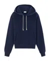 Saint Laurent Marine Cotton Sweaters In Blue