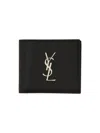 Saint Laurent "cassandre East/west" Leather Wallet