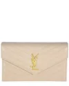 Saint Laurent Cassandre Envelope Leather Wallet